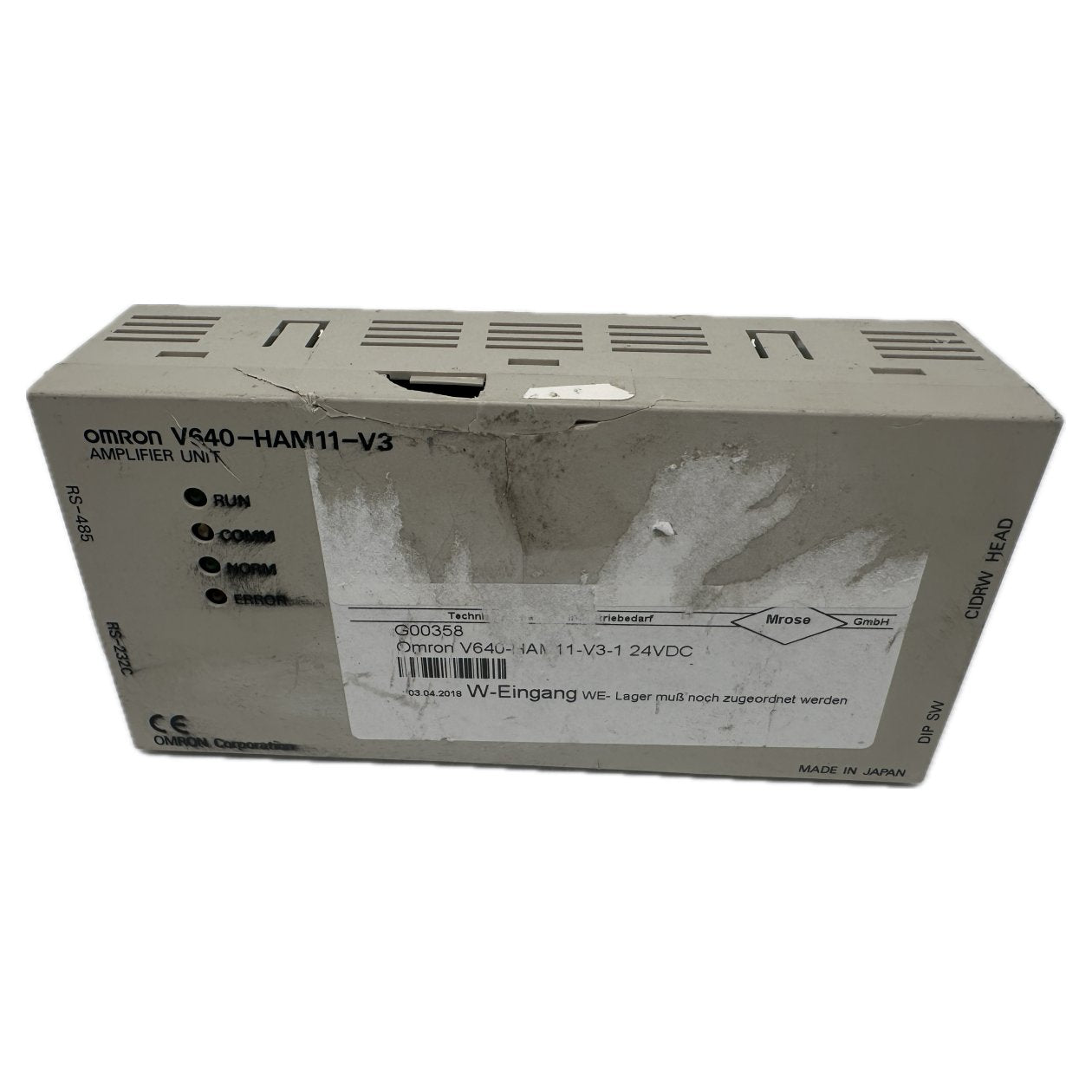 LK4087 Amplifier Omron V640-HAM11-V3-1 Gehäuse beschädigt