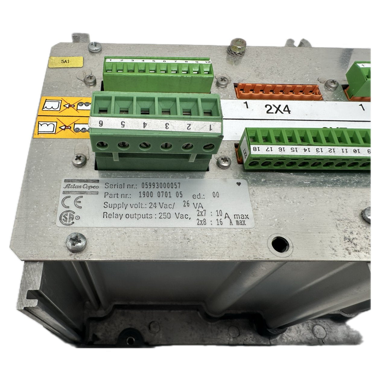 Bedienpanel Atlas Copco 1900 0701 05_4