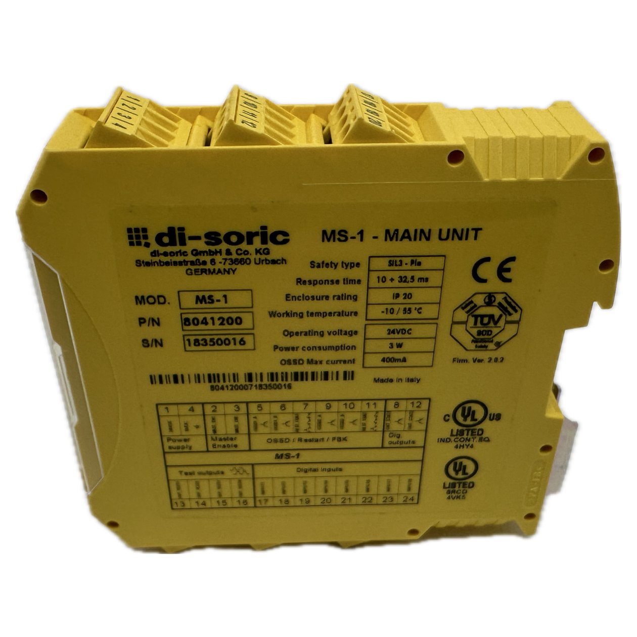 Sicherheitssystem Di-Soric MS-1_3