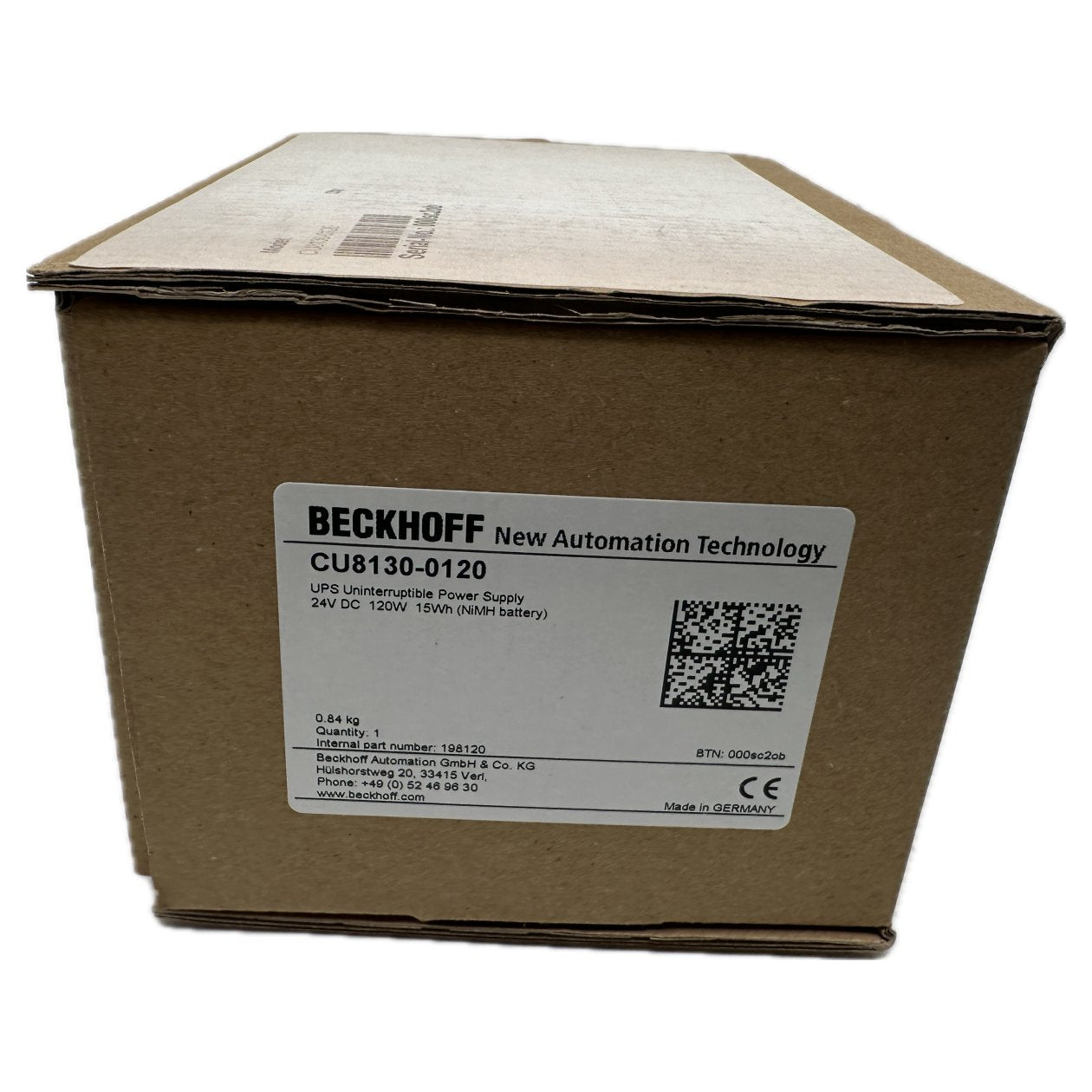 Power Supply Beckhoff CU8130-0120 24 DC 120W 15Wh_4