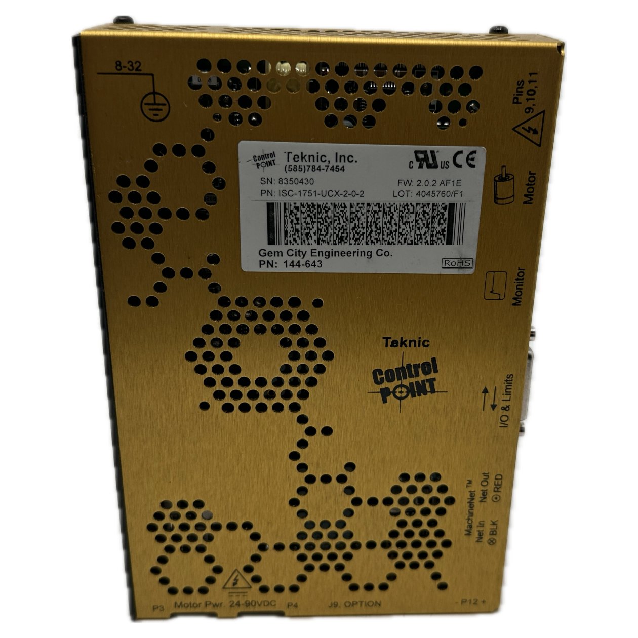 Digital Servo Driver Teknic ISC-1751-UCX-2-0-2_3