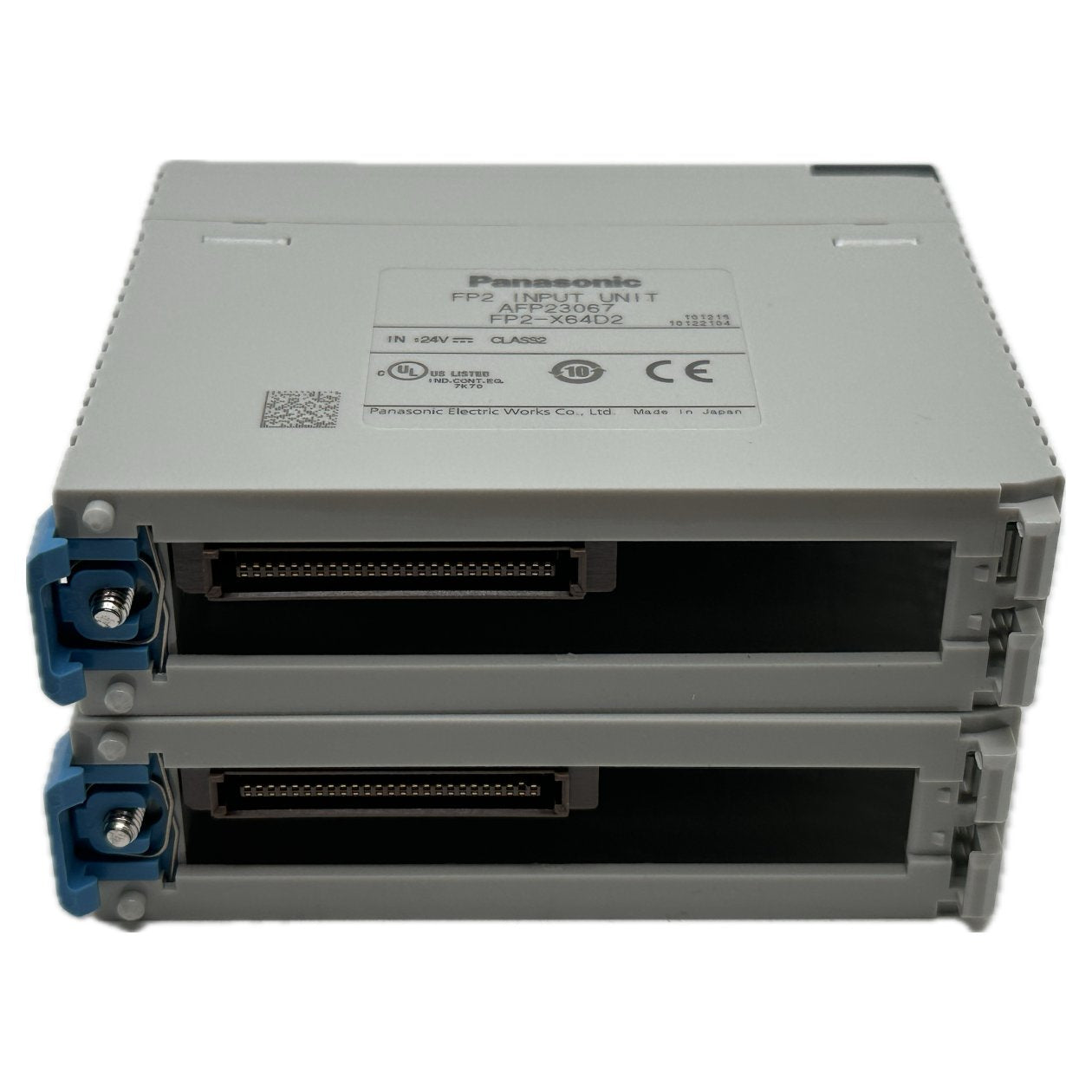 Posten 2 Stück FP2 Analog Input Unit Panasonic FP2-Y64T FP2-X64D2_2