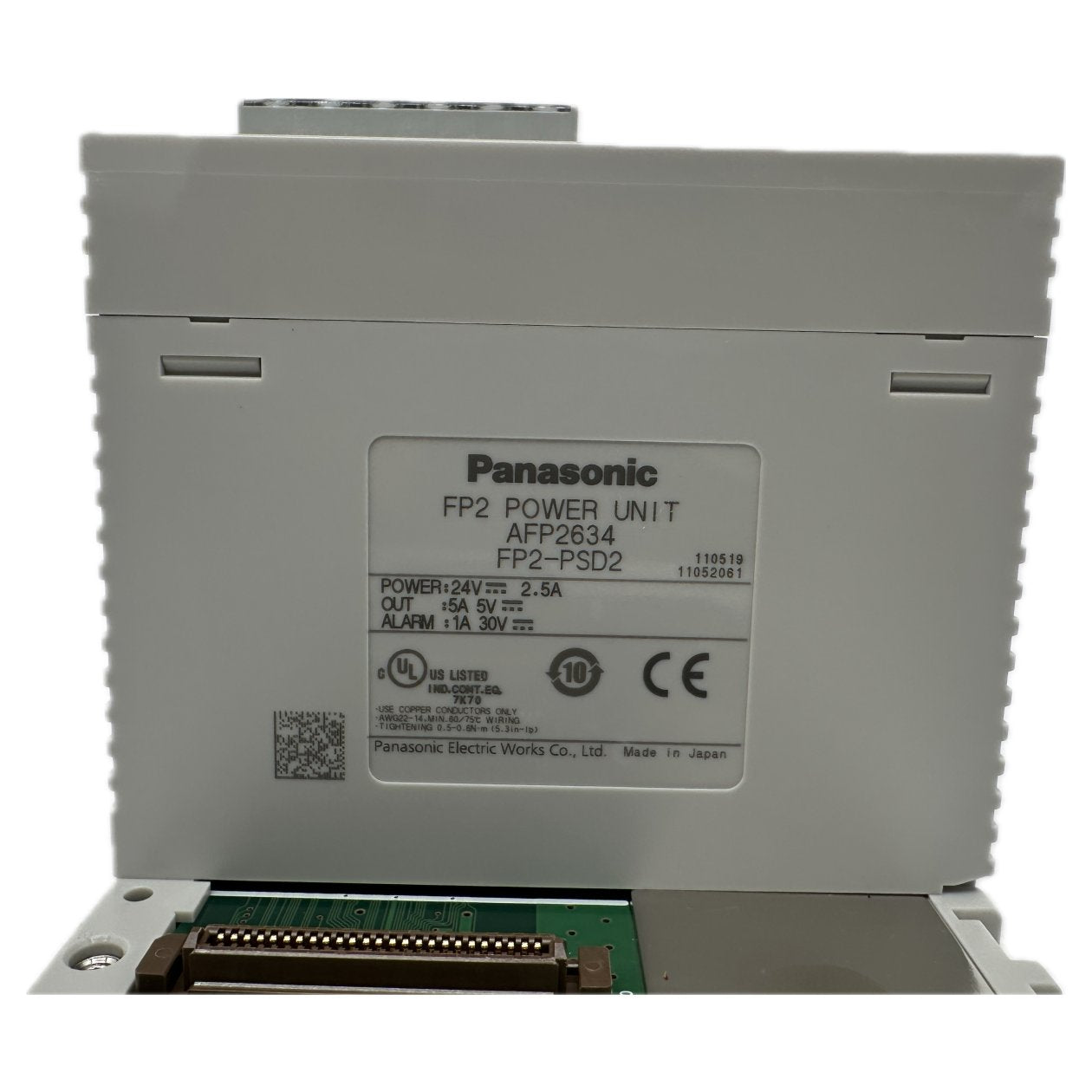 FP2 Power Unit Panasonic FP2-PSD2 AFP2634 FP2-BP07 AFP25007_4