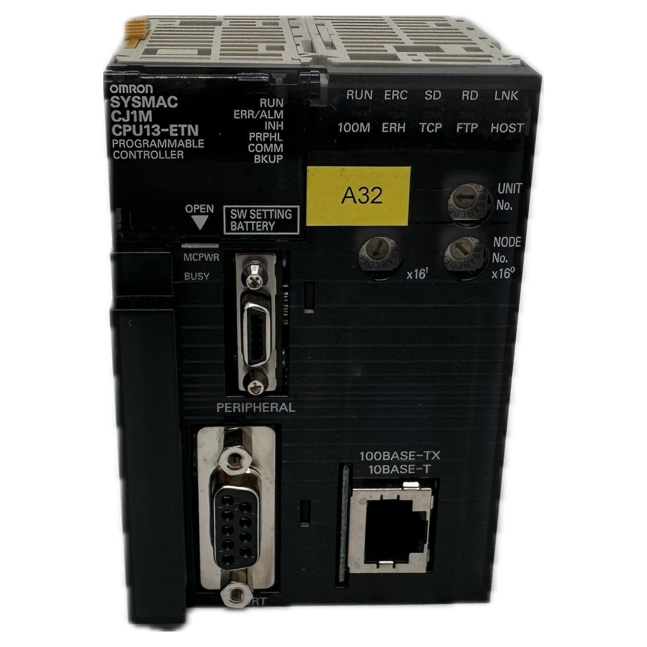 LK4197 Programmable Controller Omron CJ1M-CPU13-ETN SYSMAC