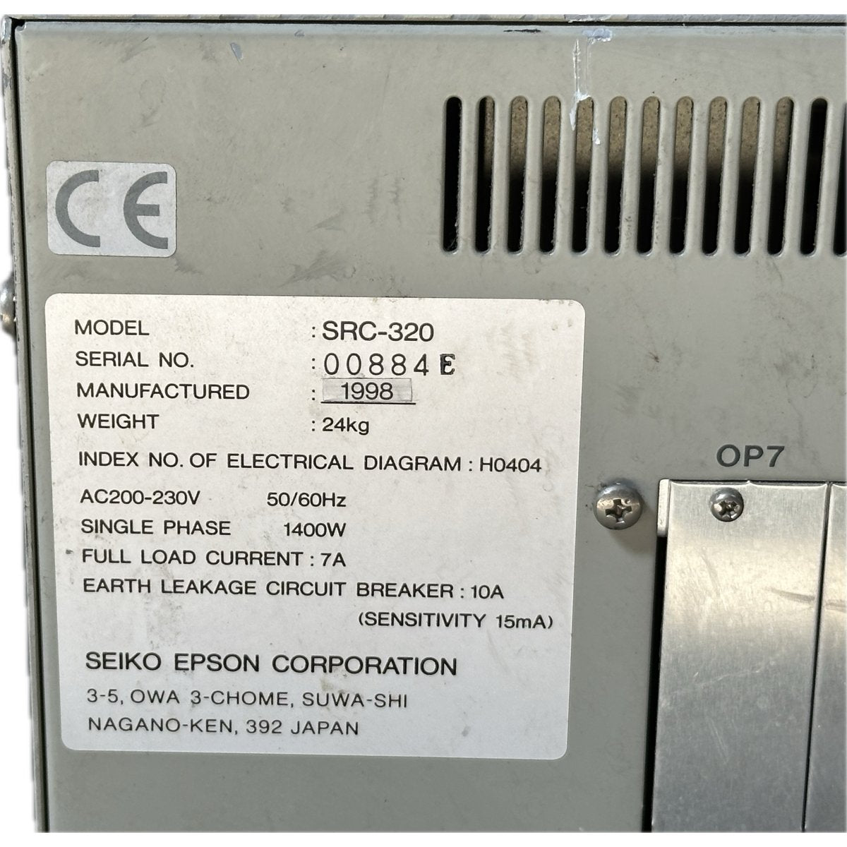 Seiko Epson SRC-320-4