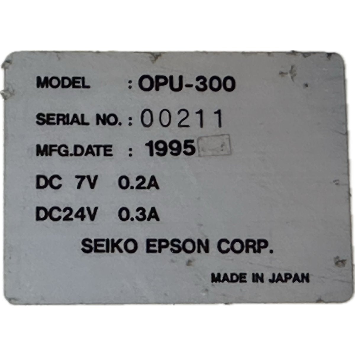 Epson OPU-300-4