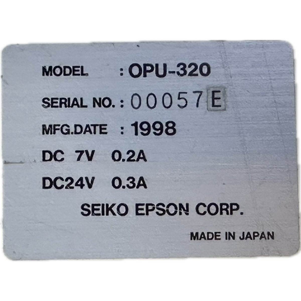 Epson OPU-320-4