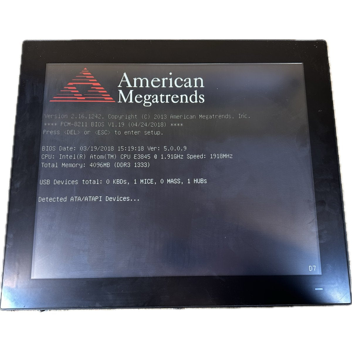 LK4213 Bedienpanel Advantech PPC-3190-RE4BE