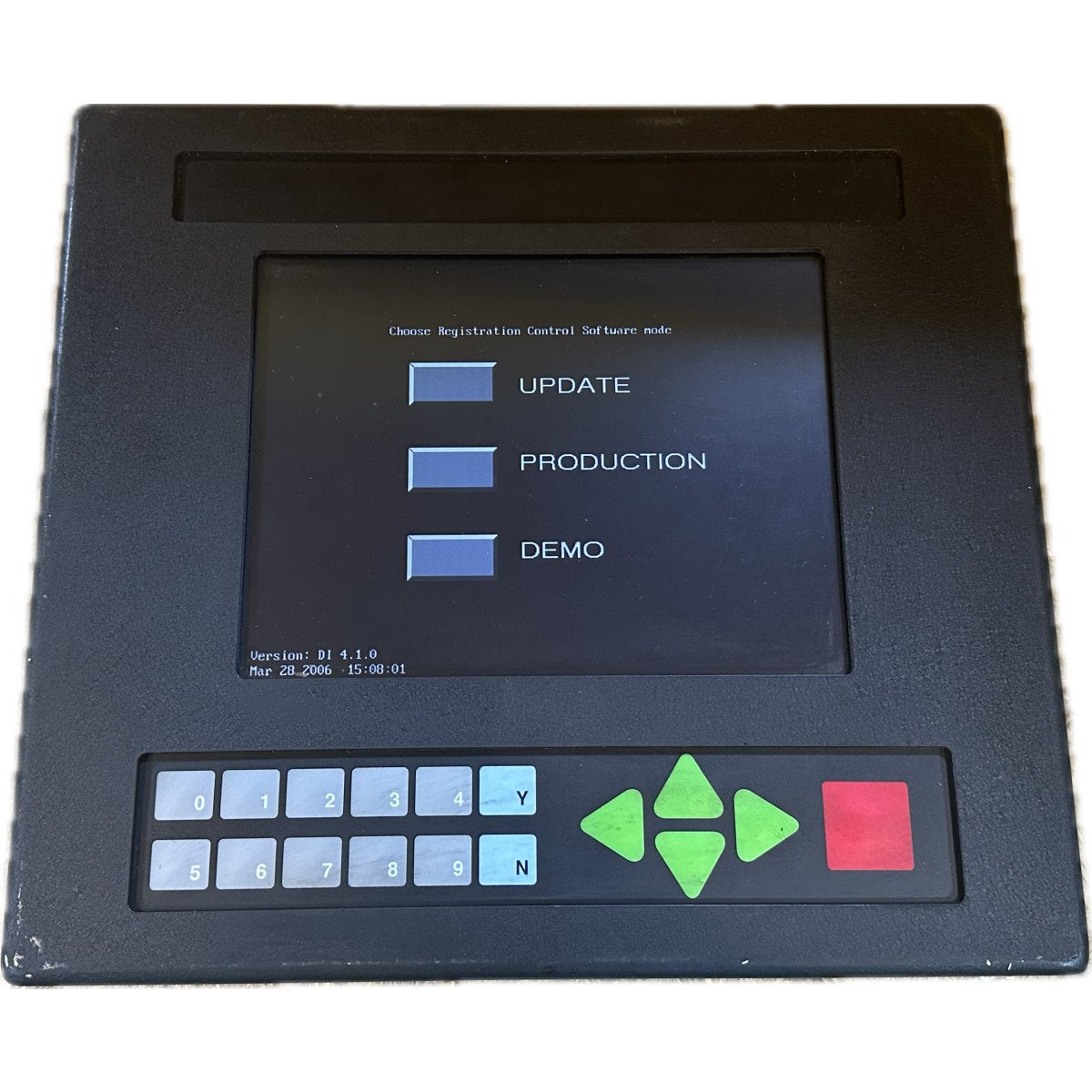 LK4338 Bedienpanel QuadTech 708-FGQTI-0001A