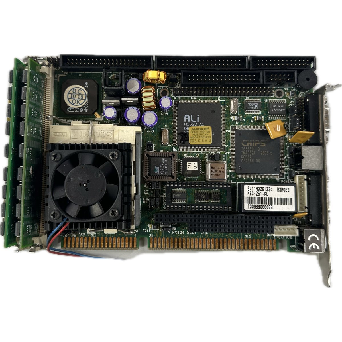 LK4378 CPU Board MiTAC MSC-251AL 3160225101C8_3