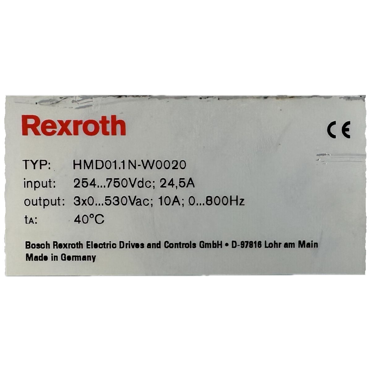 .LK4393 Double Servo Drive Rexroth HMD01.N-W0020_4
