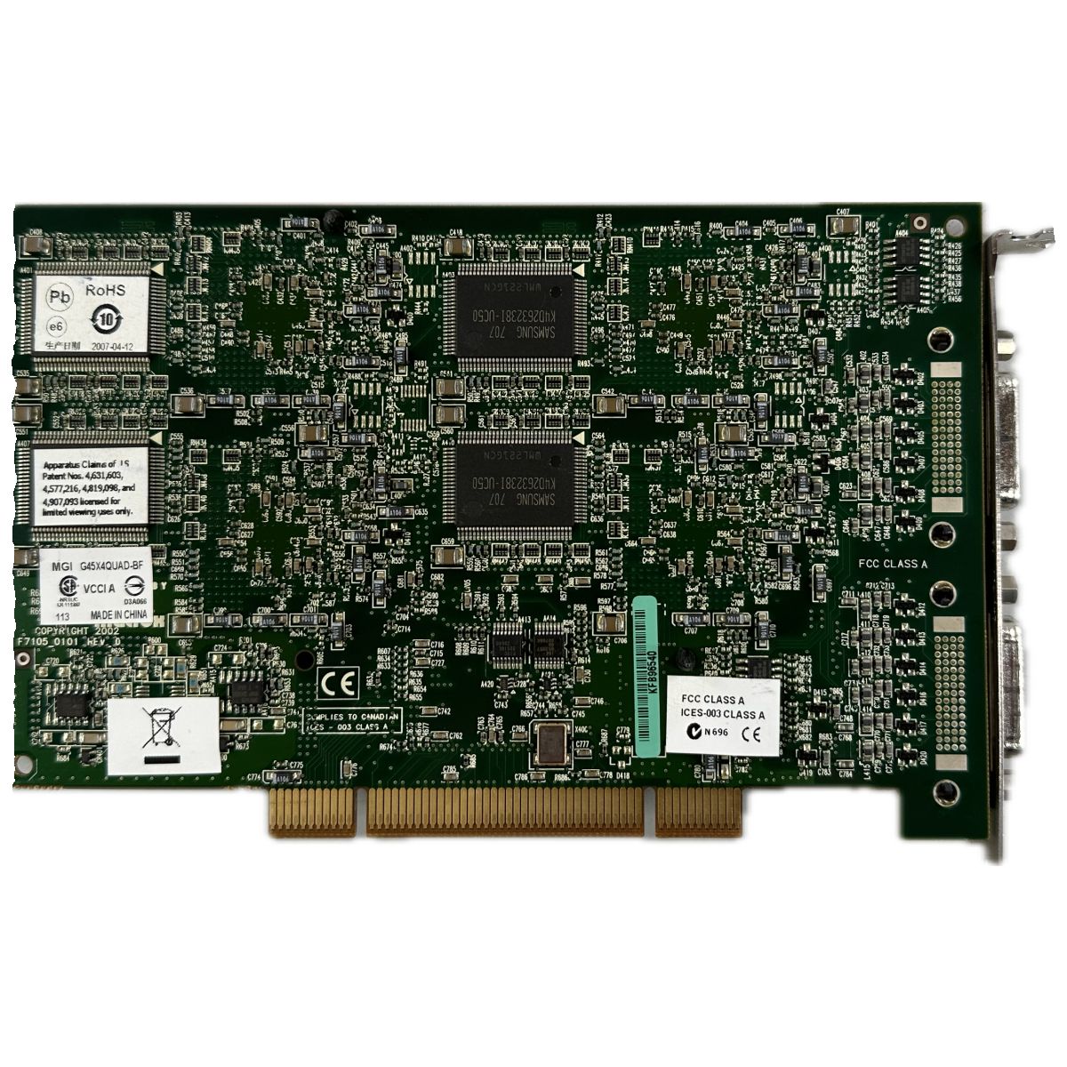 LK4406 Platine Matrox F7105_0101 RevD_3