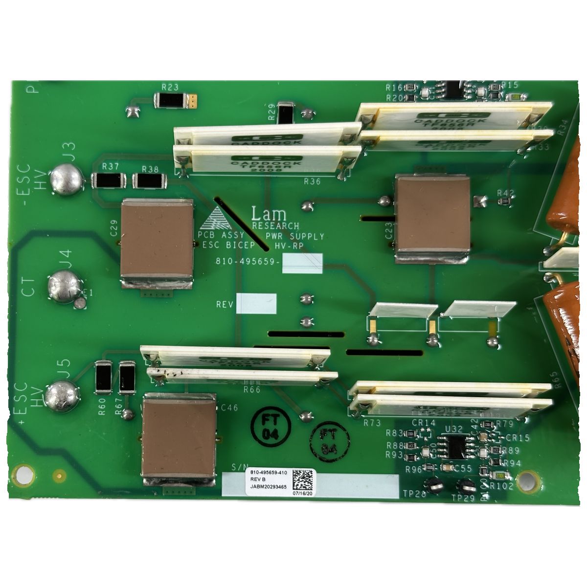 .LK4429 Power Supply board Lam Research 810-495659-410 Rev B_4