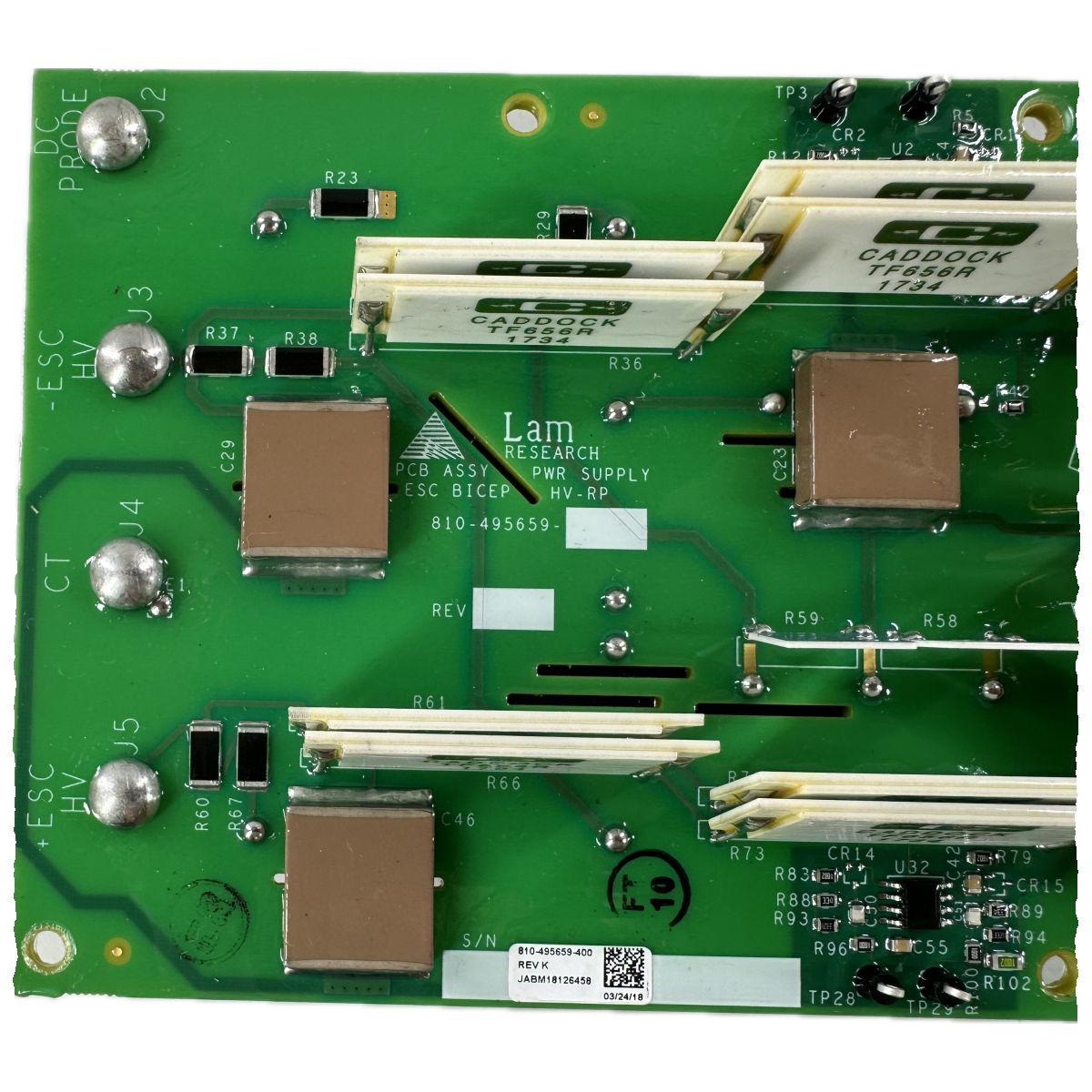 LK4432 Power Supply board Lam Research 810-495659-400 Rev K_4