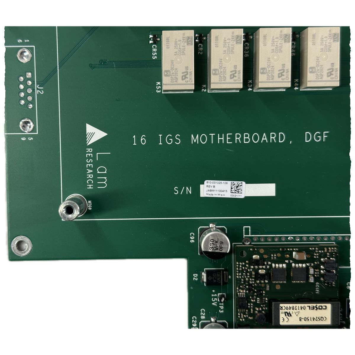 .LK4438 Mother Board Lam Research 810-031325-106 Rev B_4