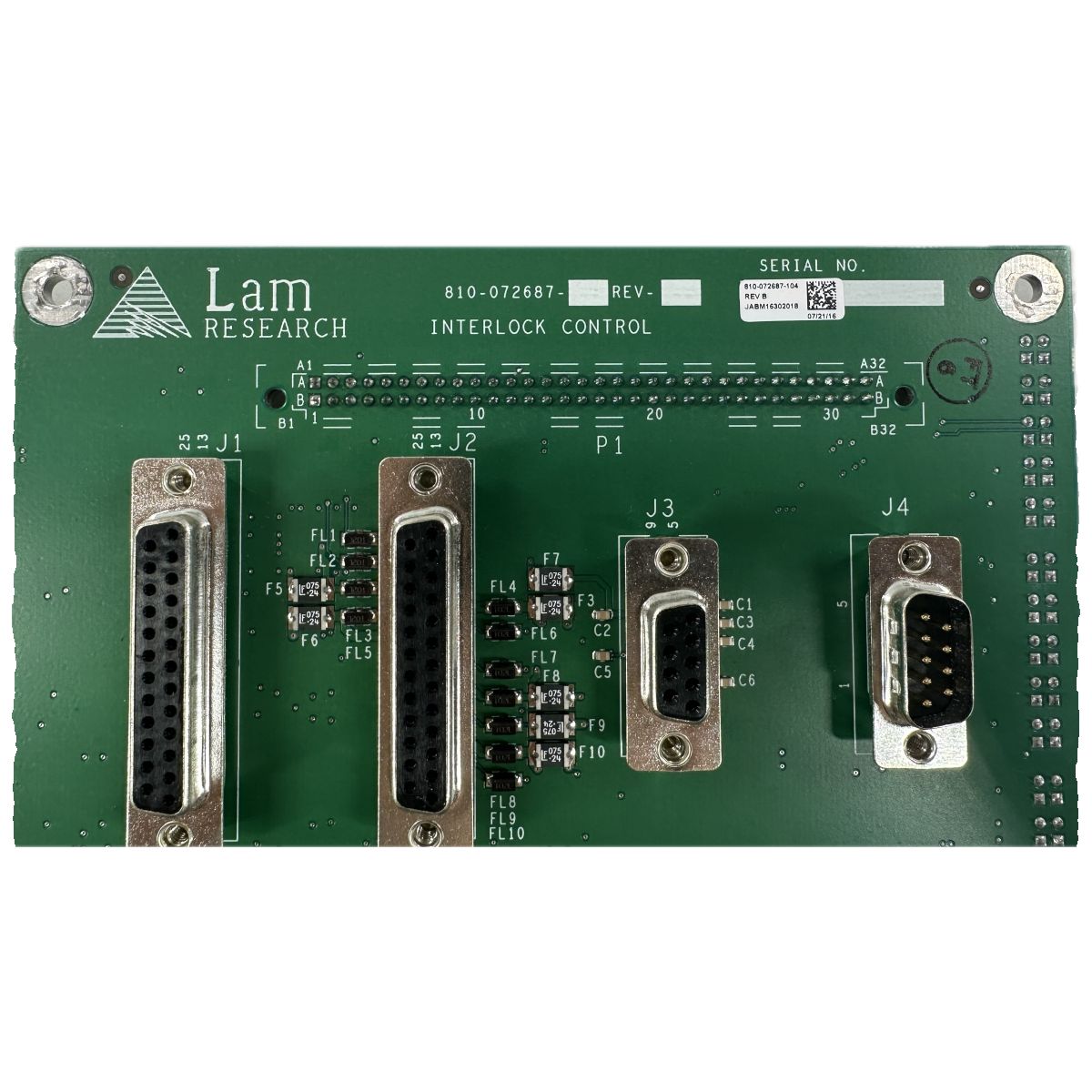 LK4445 Interlock Control Lam Research 810-072687-104 Rev B_4