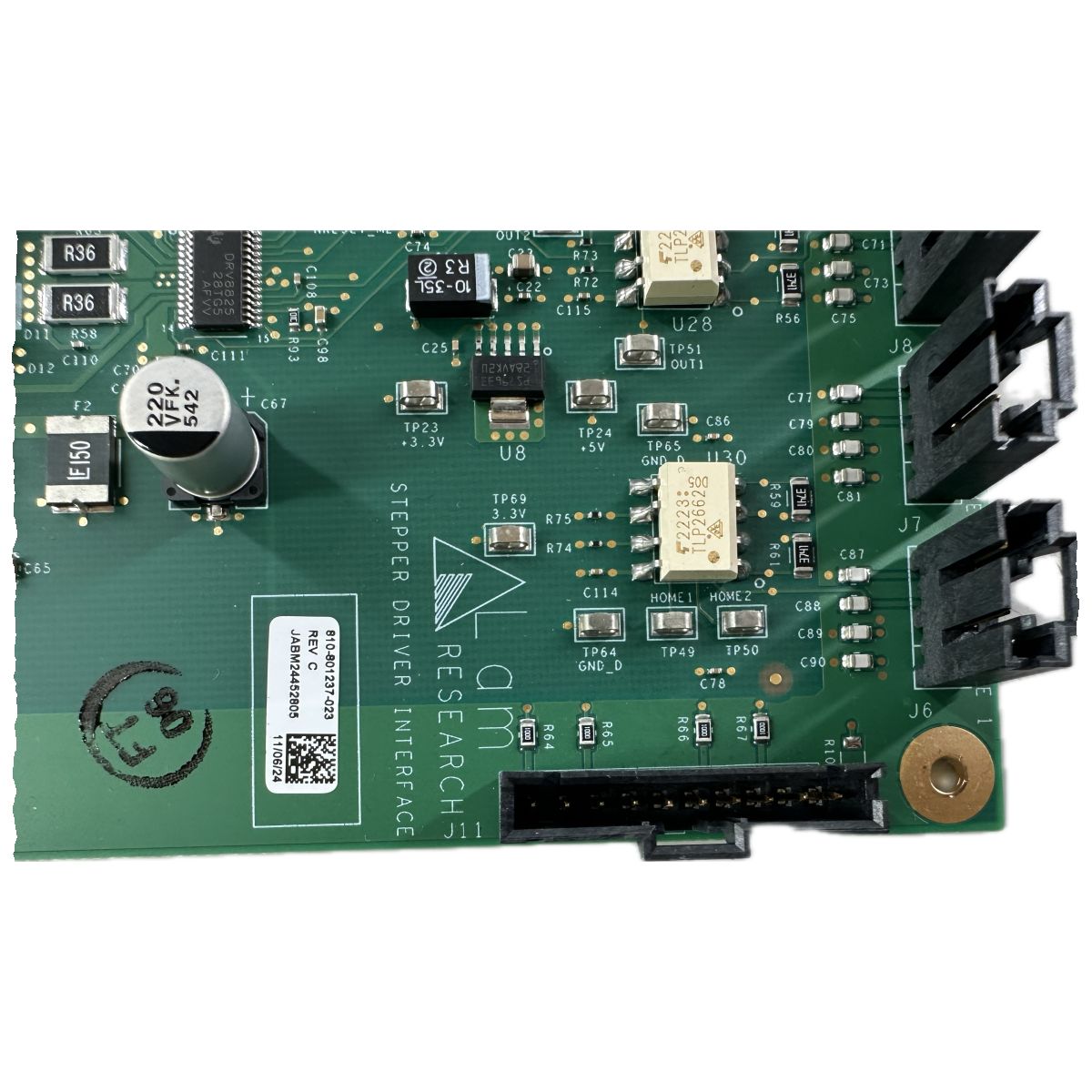 LK4457 Stepper Driver Interface Lam Research 810-801237-023 Rev C_4