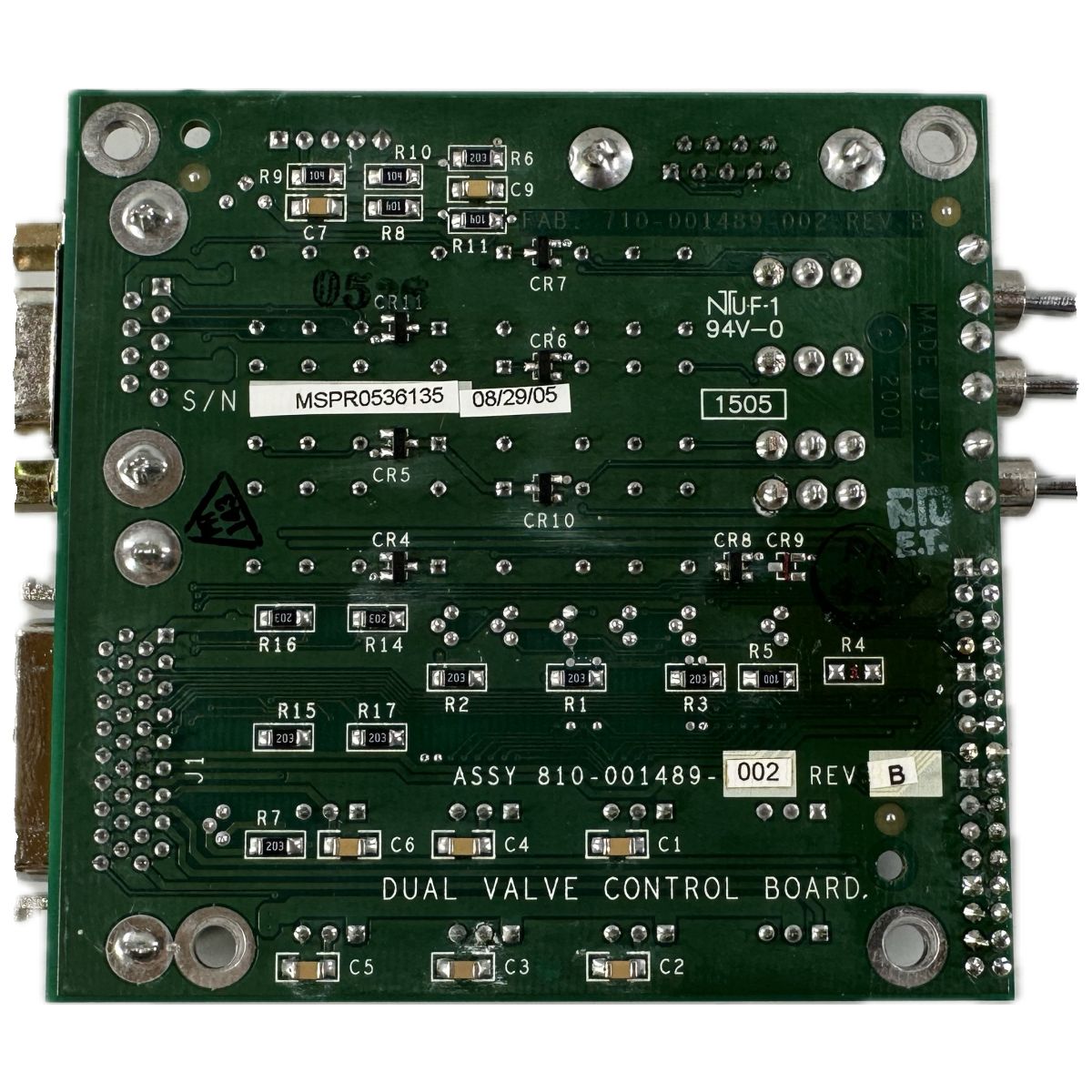 LK4461 Rocker Valve Interface Lam Research 810-001489-002 Rev B_4