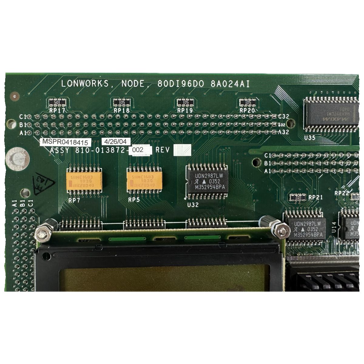 LK4463 Stepper Driver Interface Lam Research 810-013872-002 Rev_4