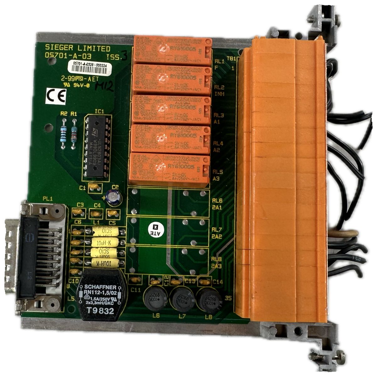 LK4503 Control card Honeywell Sieger Limited 05701-A-03_3