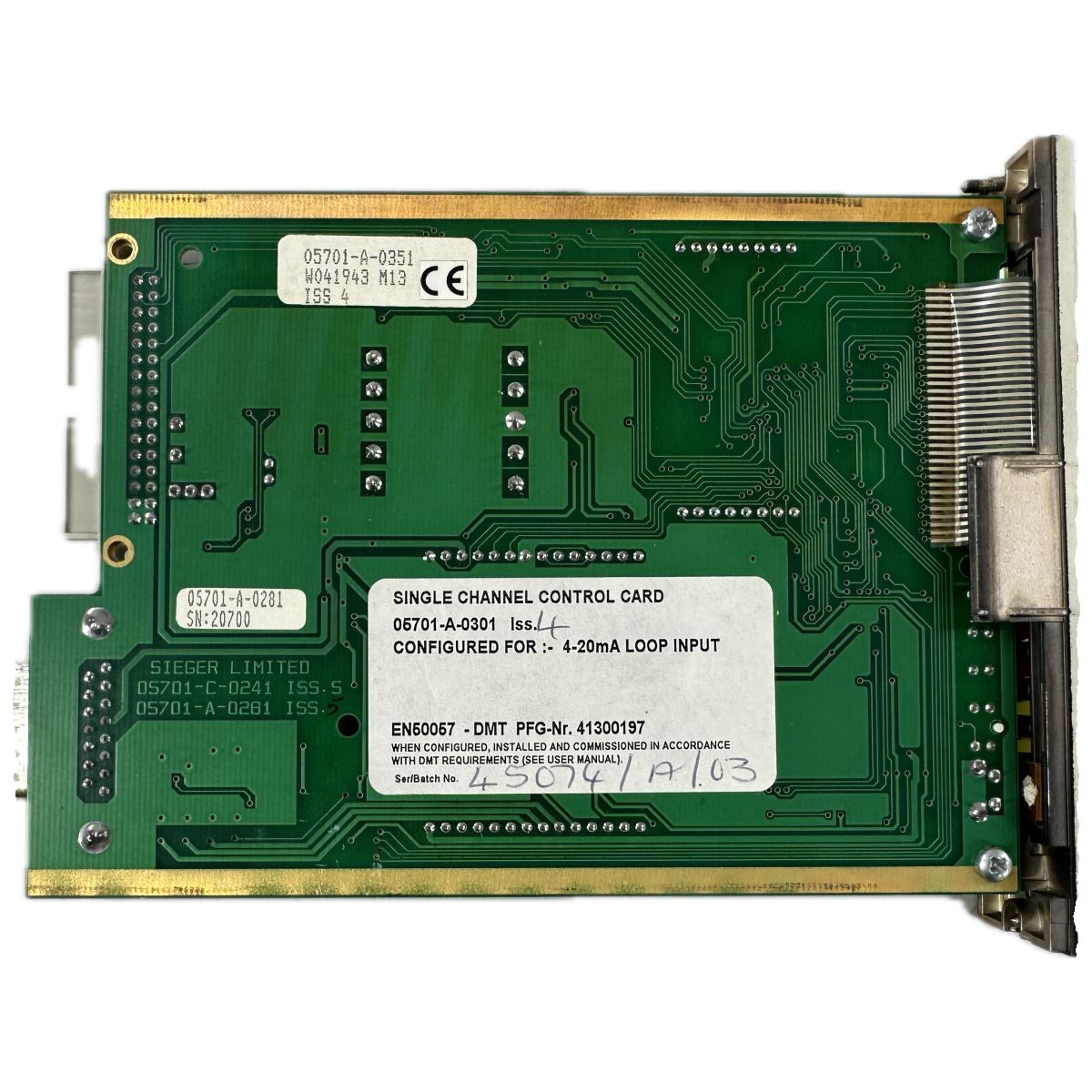 .LK4504 Control card Honeywell Sieger Limited 05701-A-0301_4