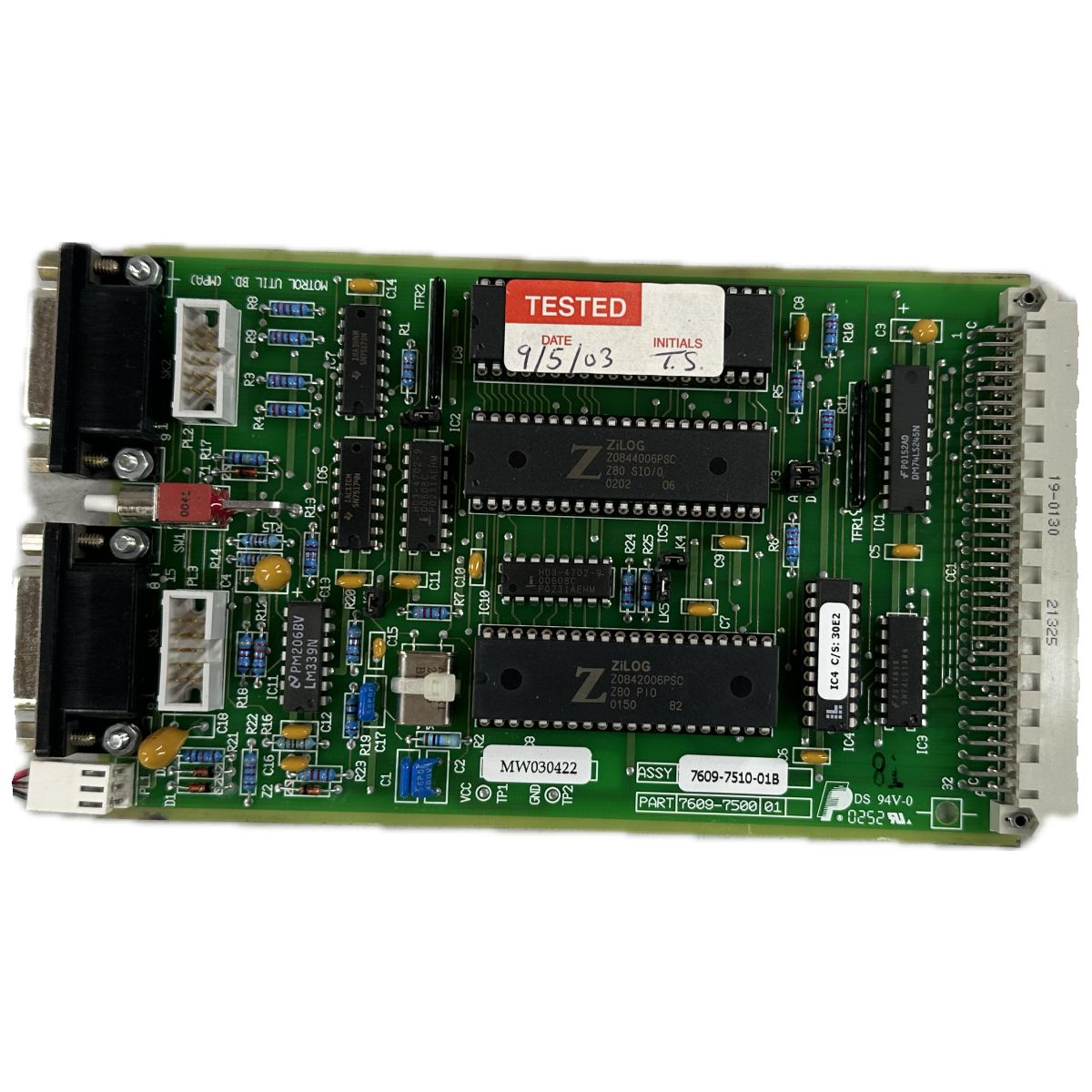 LK4518 Board Presstech Controlls 7609-7500-01_3