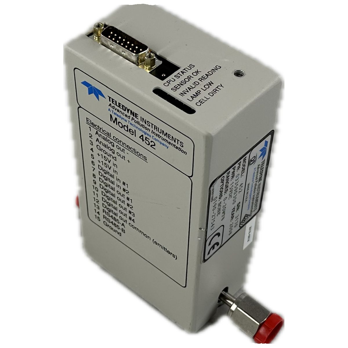 LK4550 Advanced Pollution instrumentation Teledyne 452 033590300