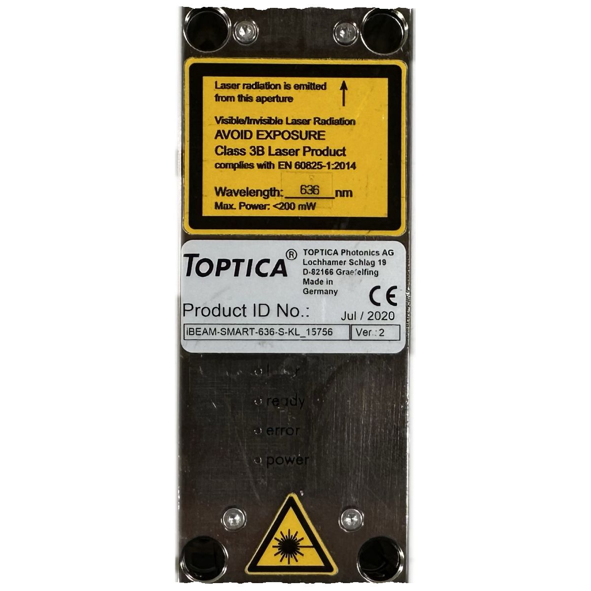 LK4551 Toptica Photonics iBEAM-SMART-636-S-KL_4