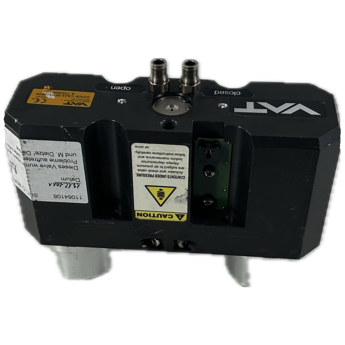 LK4563 Rectangular Door Valve VAT 0340X-CA24-BFP1 ohne schließer_2