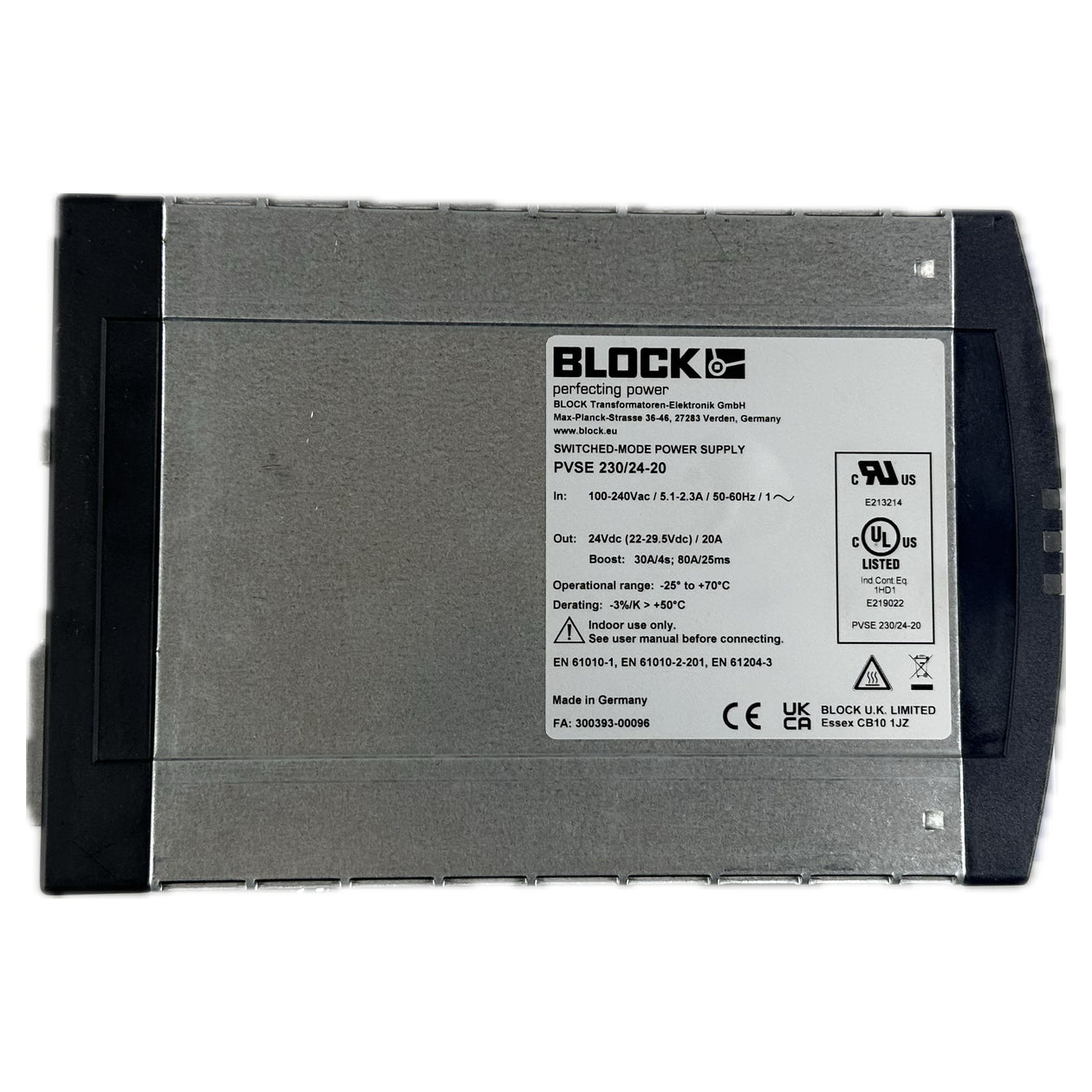 LK4586 Power Supply Block PVSE 230/24-20_3