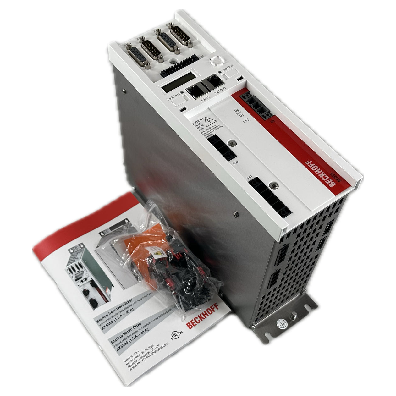 LK4589 Servoregler Beckhoff AX5206-0000-0000 1PH zu 3PH 0-599Hz