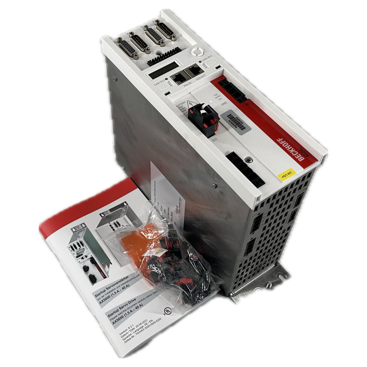 LK4590 Servoregler Beckhoff AX5206-0000-0202 1PH zu 3 Ph 0-599Hz