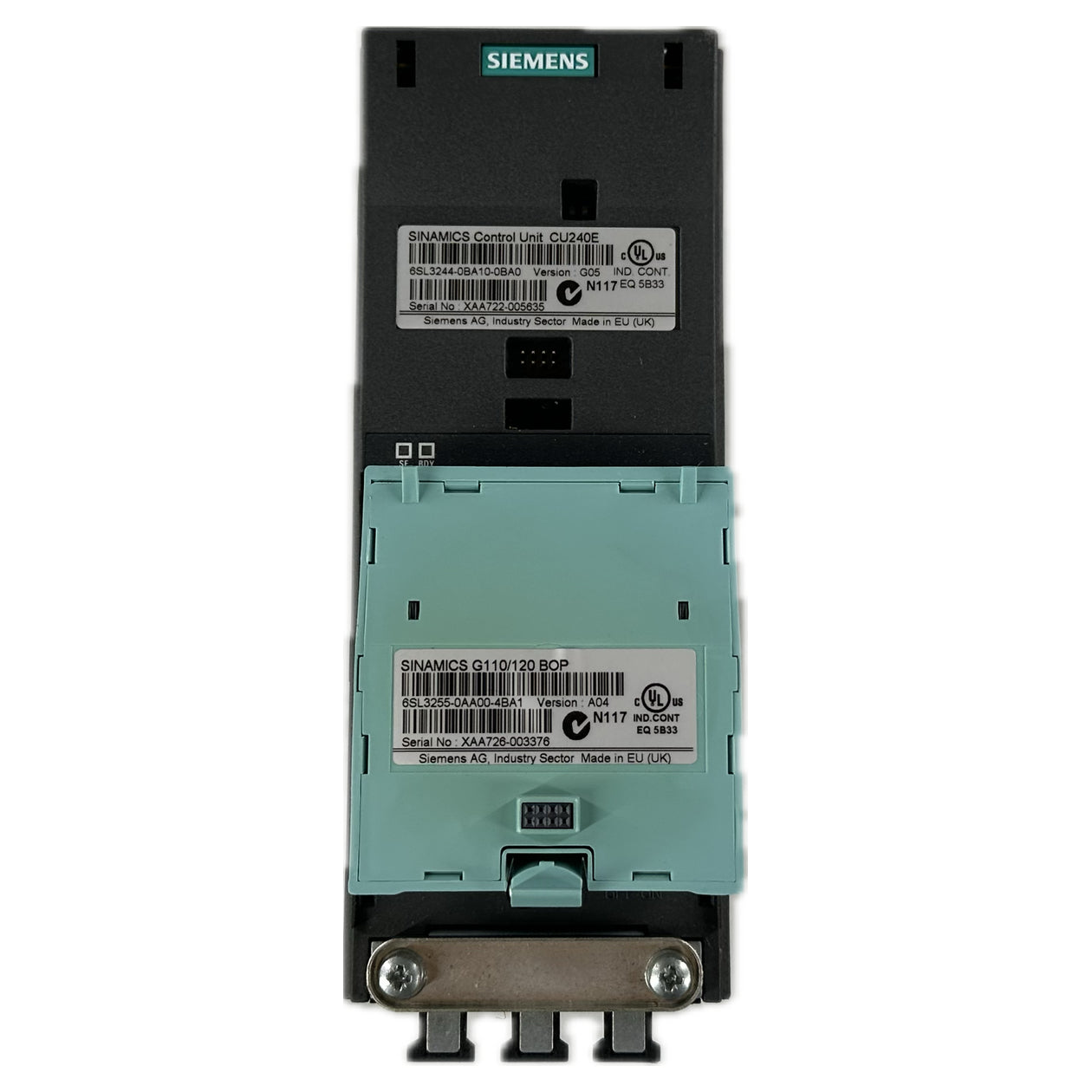LK4609 Sinamics G120 Compact Siemens 6SL3214-3AE15-5UB0 V: B01 0,55kW_3