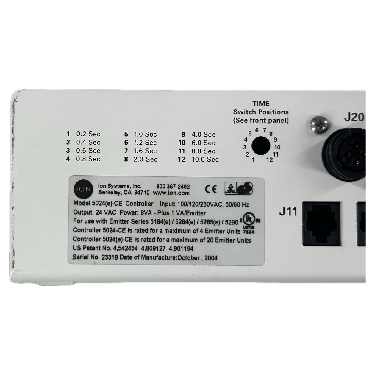 LK4635 Interface Module Ion Systems 5024e Controller_4