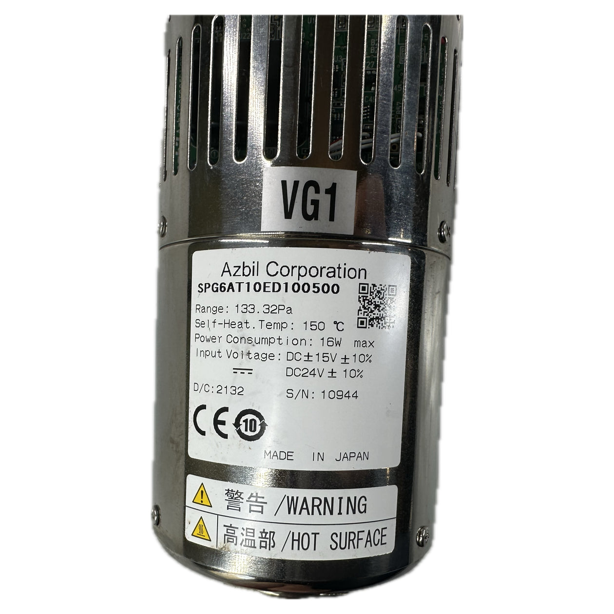 .LK4641 Vakuummembran-Manometer Azbil Corparation SPG6AT10ED100500_4