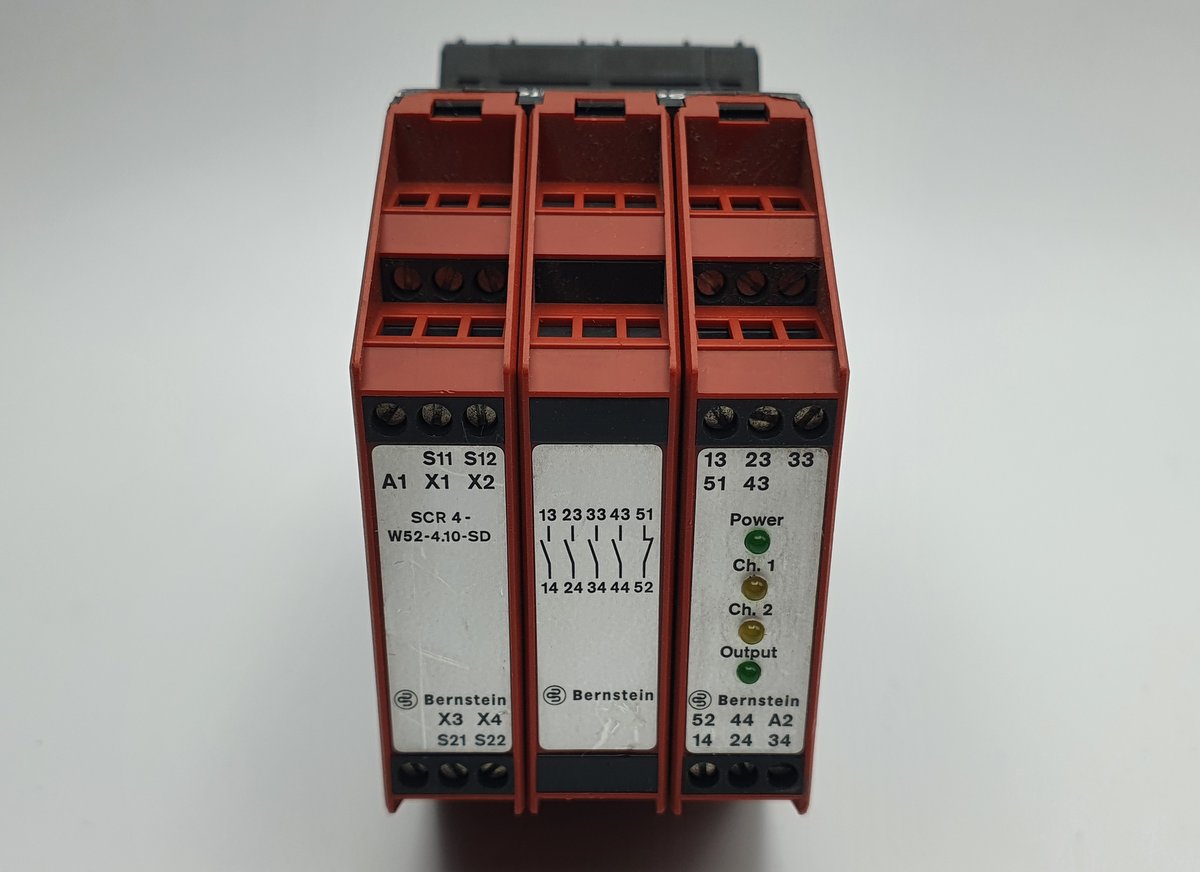 LK46 Sicherheitsrelais Bernstein SCR 4-W52-4.10-SD 607.5141.002