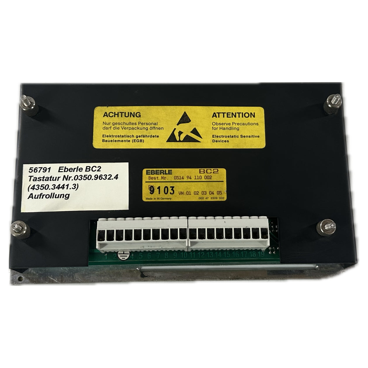 LK4731 Bedienpanel Müller Martini Eberle BC2 051494110002 91/03_3