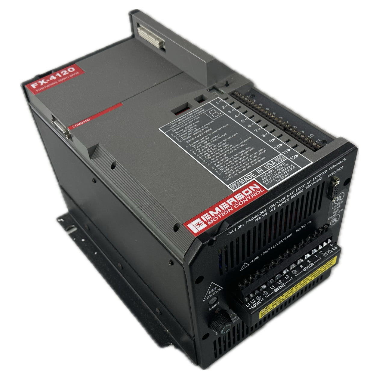 LK4733 Servo Drive Emerson FX-4120_2