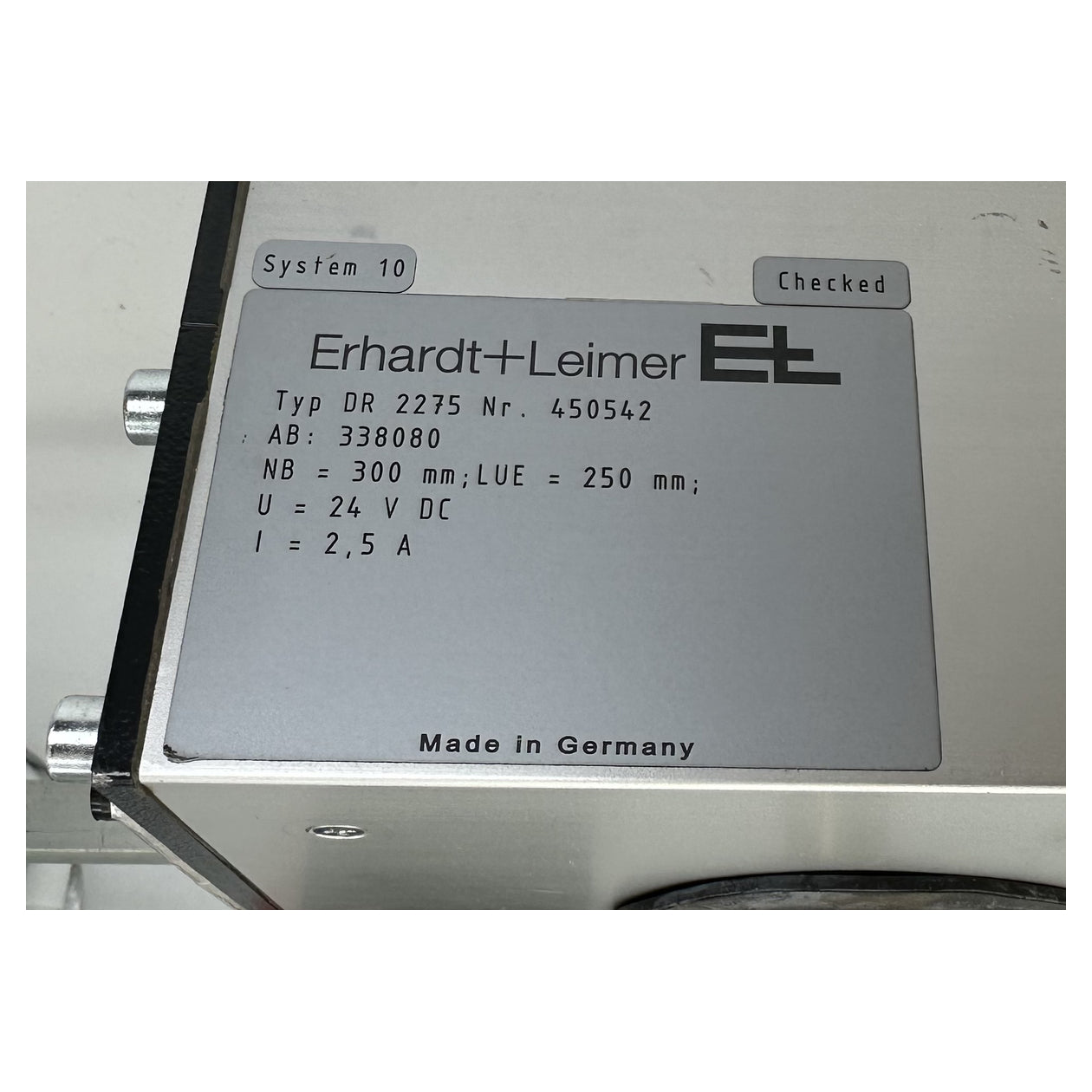 LK4737 Bahnkantensteuerung EL Erhardt Leimer DR 2275 Gabellichtschranke FR 6011_7