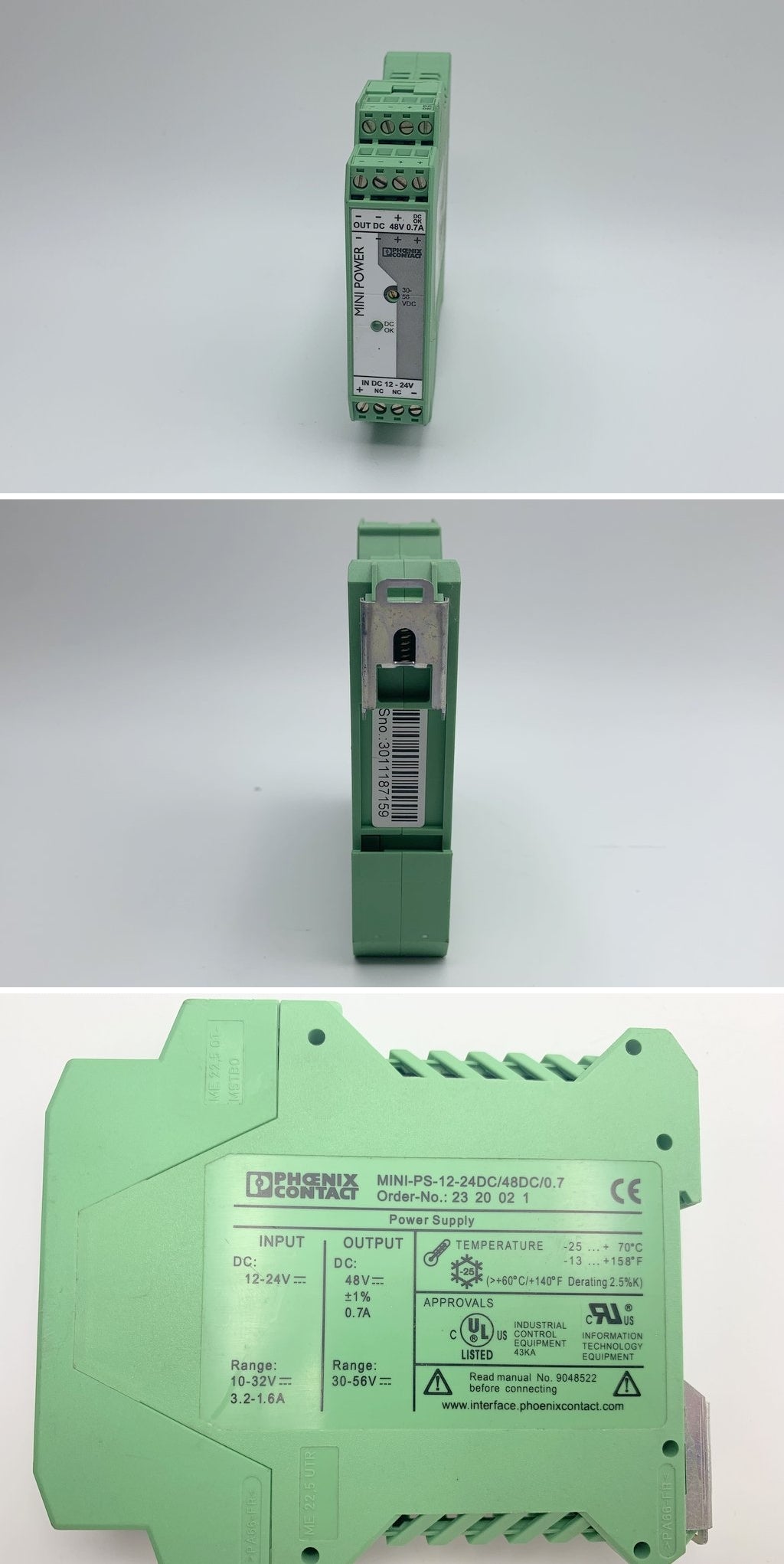 LK476 Spannungswandler Phoenix Contact MINI-PS-12-24DC 2320021_2