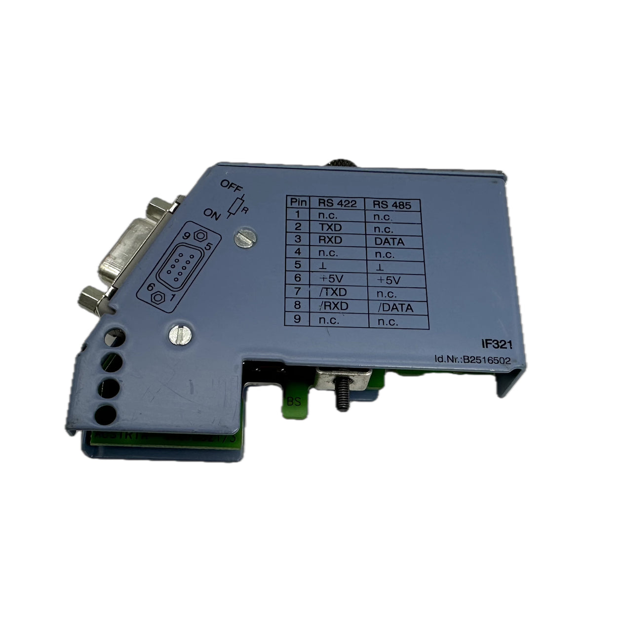 LK4781 Schnittstellenmodul RS485/RS422 B&R 7IF321.7 IF321 Rev D0_3