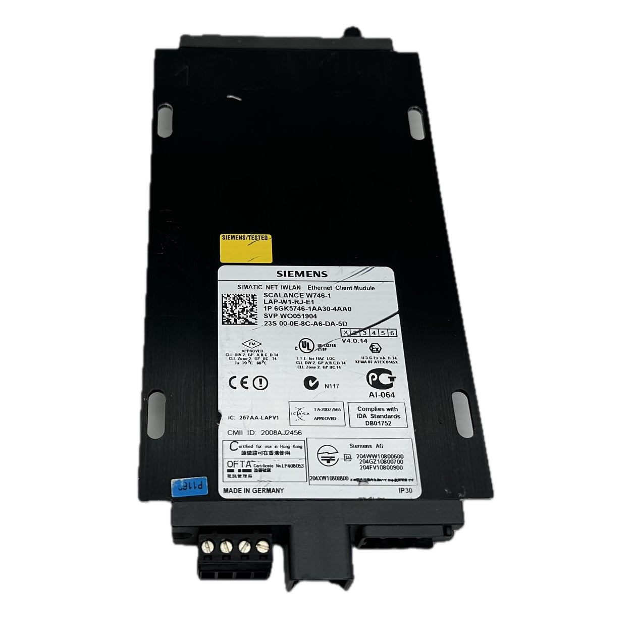 LK4794 Iwlan Ethernet Client Module Scalance W746-1 Siemens 6GK5746-1AA30-4AA0_4