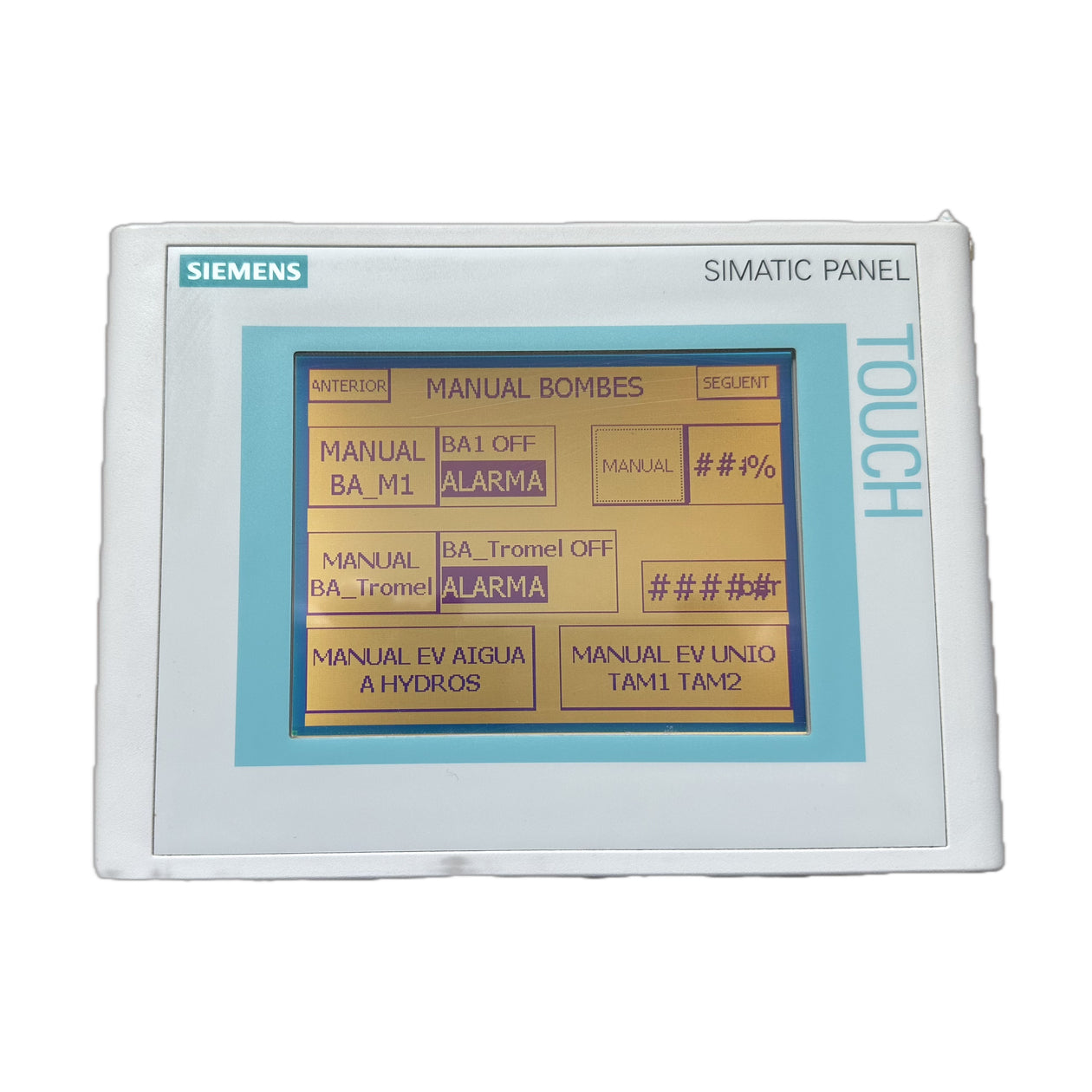 LK4797 Touchpanel Siemens 6AV6640-0CA11-0AX1 6AV6 640-0CA11-0AX1 E6_2