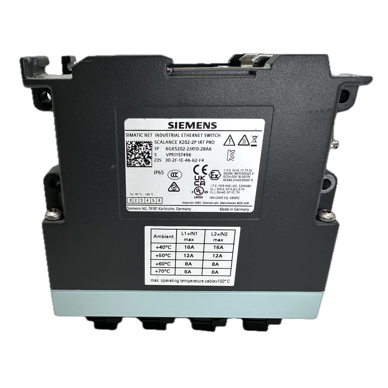 LK4800 Ethernet Switch Scalance X202-2P Irt Pro Siemens 6GK5202-2JR10-2BA6_4