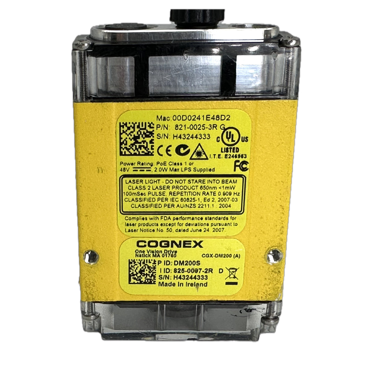 LK4801 Scanner Cognex DM200S 825-0097-2R 821-0025-3R_3