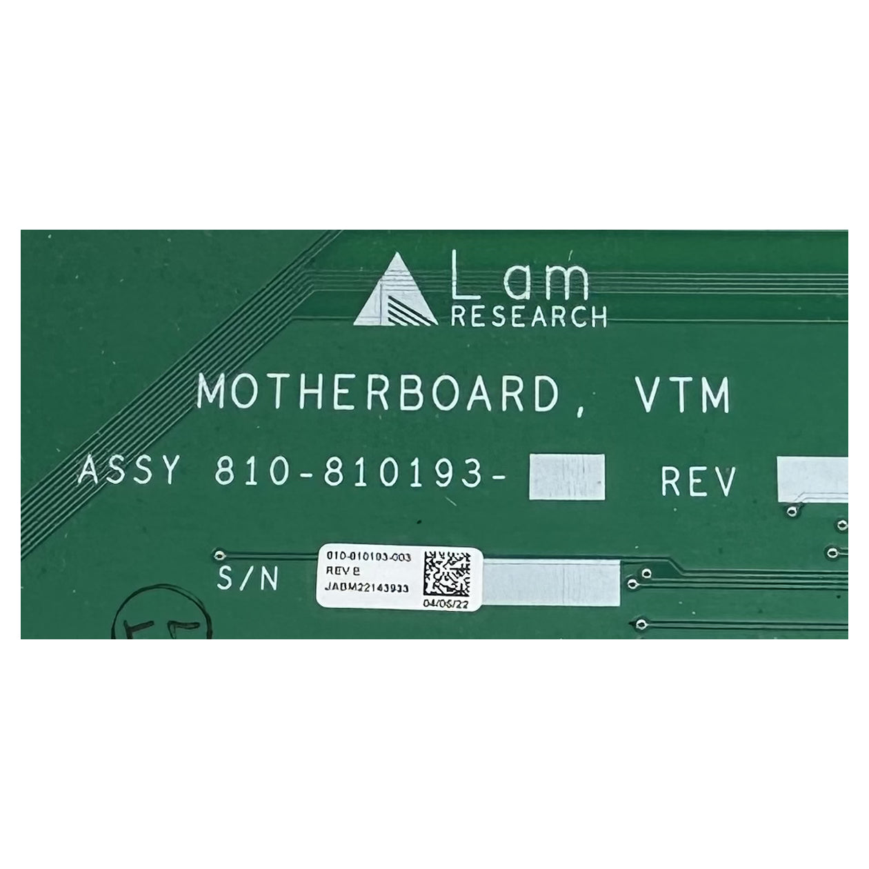 LK4814 Moutherboard VTM Lam Research 810-810193-003 Rev E_4
