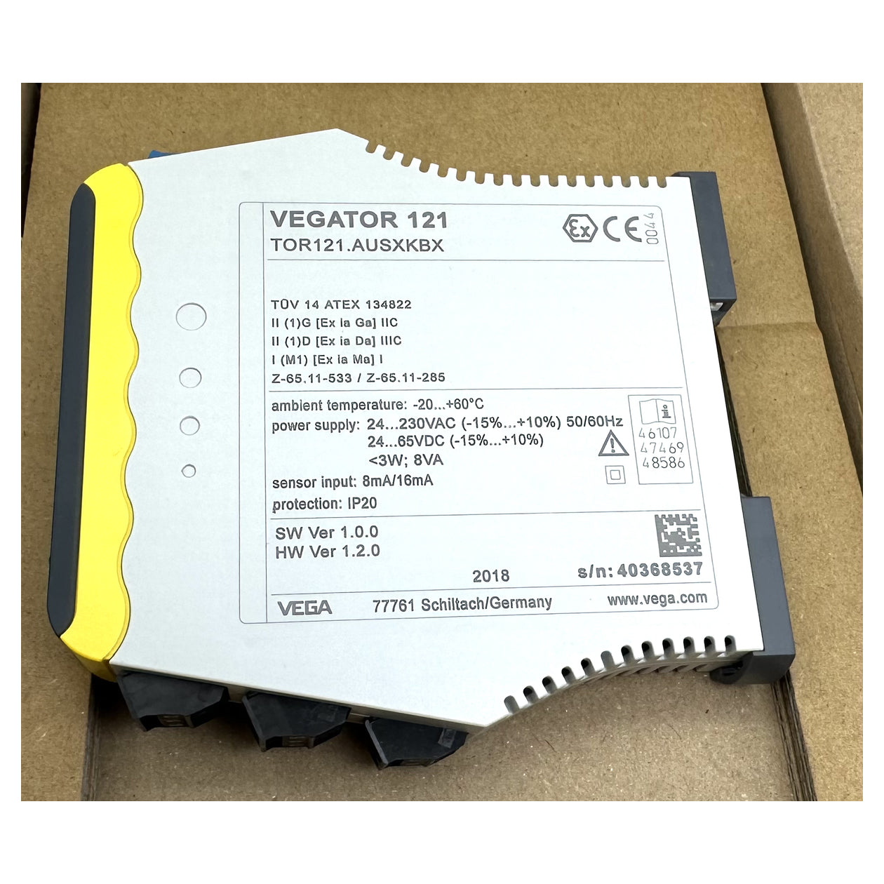 LK4822 Auswertgerät zur Grenzstanderfassung Vega Vegator 121 Tor121.Ausxkbx_3