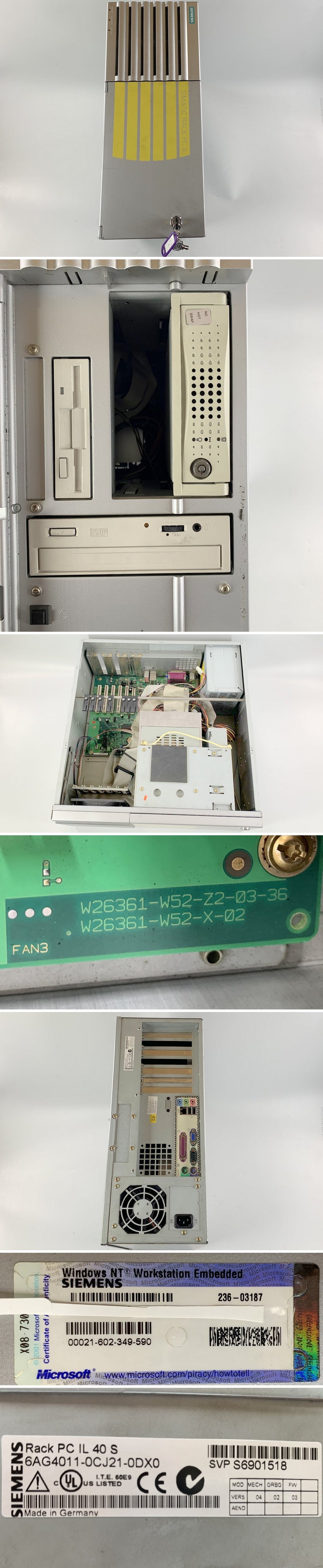 LK483 Rack PC IL Siemens 6AG4011-OCJ21-0DX0 Rack PC IL_2