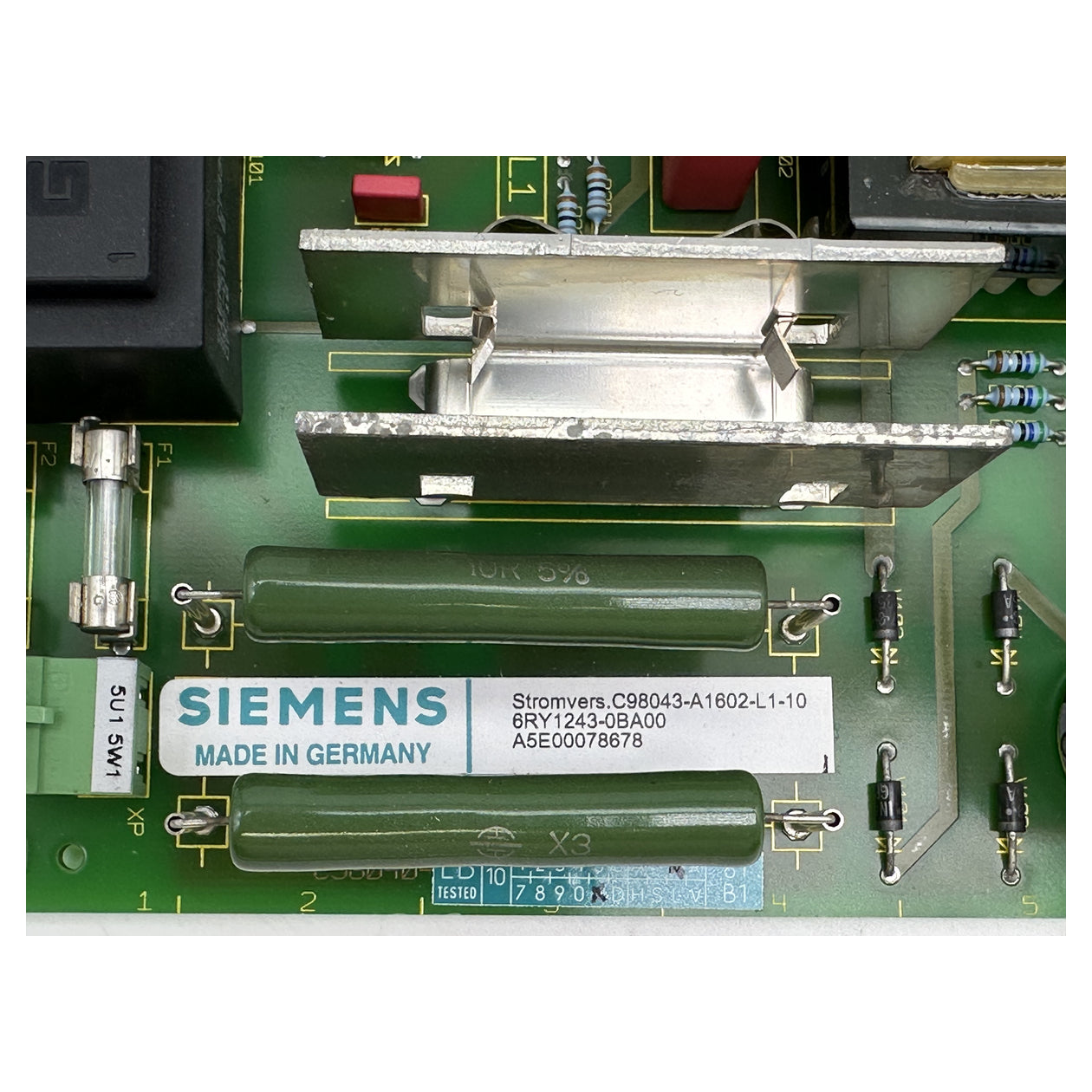 LK4849 inverter board Siemens 6RY1243-0BA00 C98043-A1602-L1-10_3