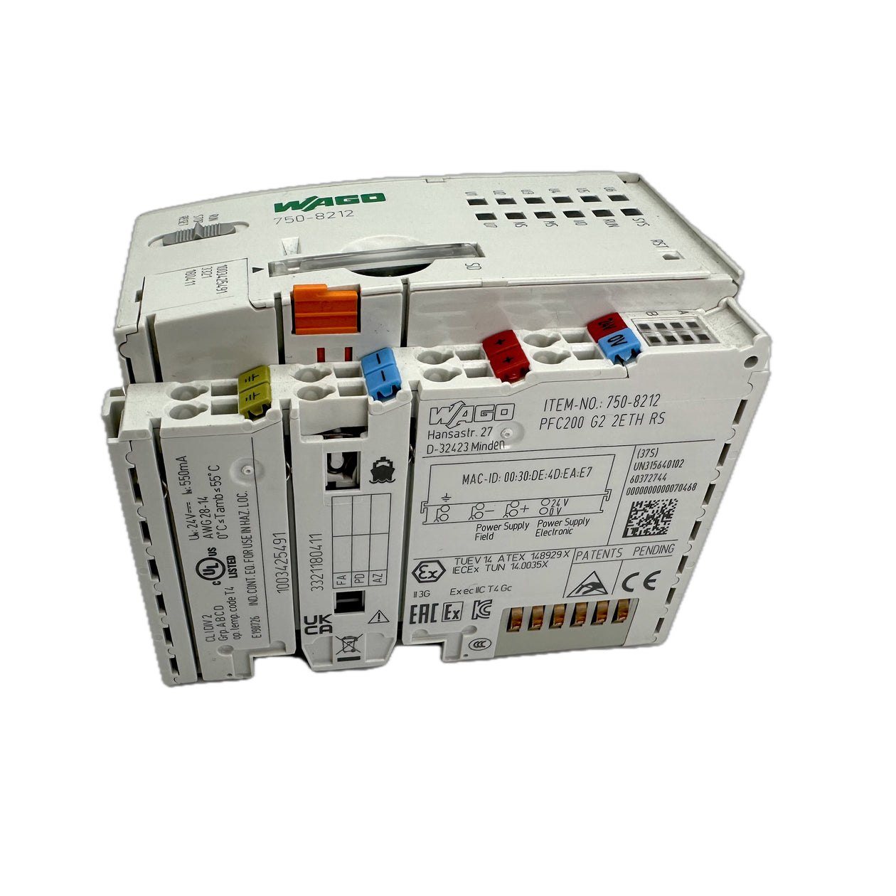 LK4854 Controller PFC200 Ethernet RS-232 485 Wago 750-8212_2